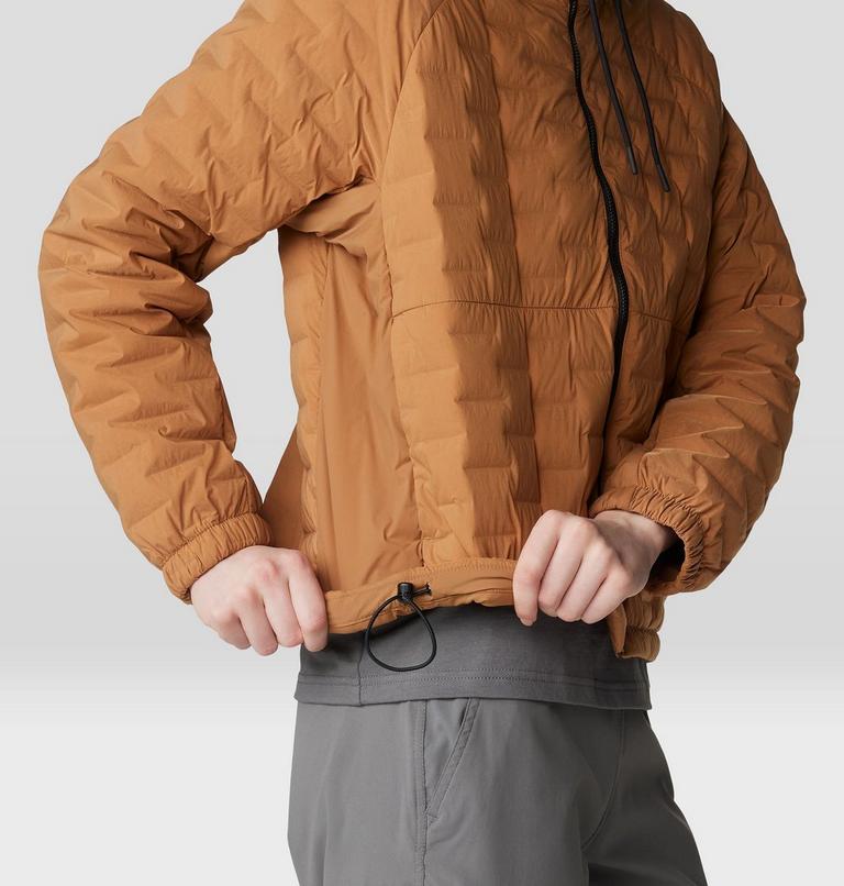 Women's Stretchdown Light Full Zip Hoody, Color: Copper Clay, image 5