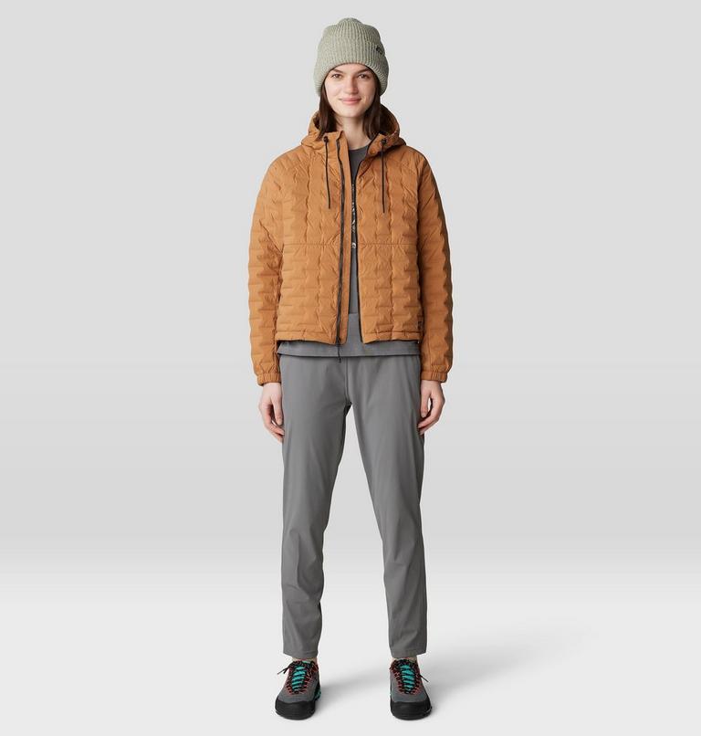 Women's Stretchdown Light Full Zip Hoody, Color: Copper Clay, image 8