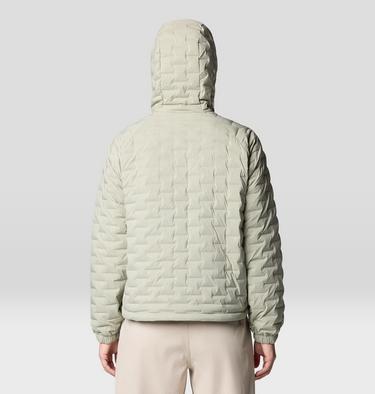 Women's Stretchdown Light Full Zip Hoody, Color: White Sage, Mantis Green, image 10