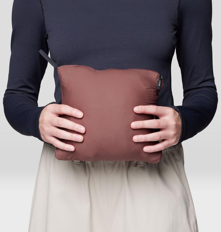 Women's Stretchdown Light Full Zip Hoody, Color: Bourbon Brown, image 7