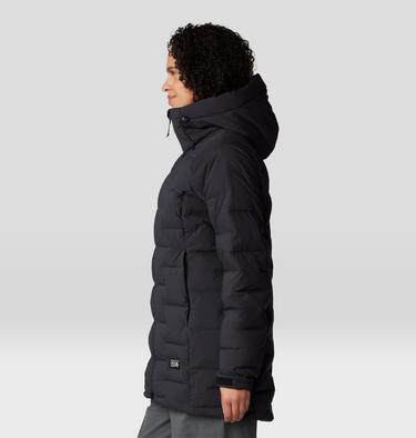 Women's Stretchdown Parka, Color: Black, image 11