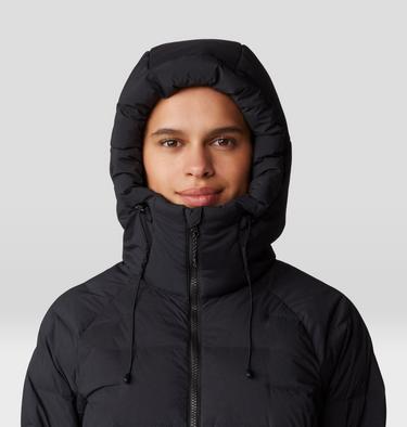 Women's Stretchdown Parka, Color: Black, image 12