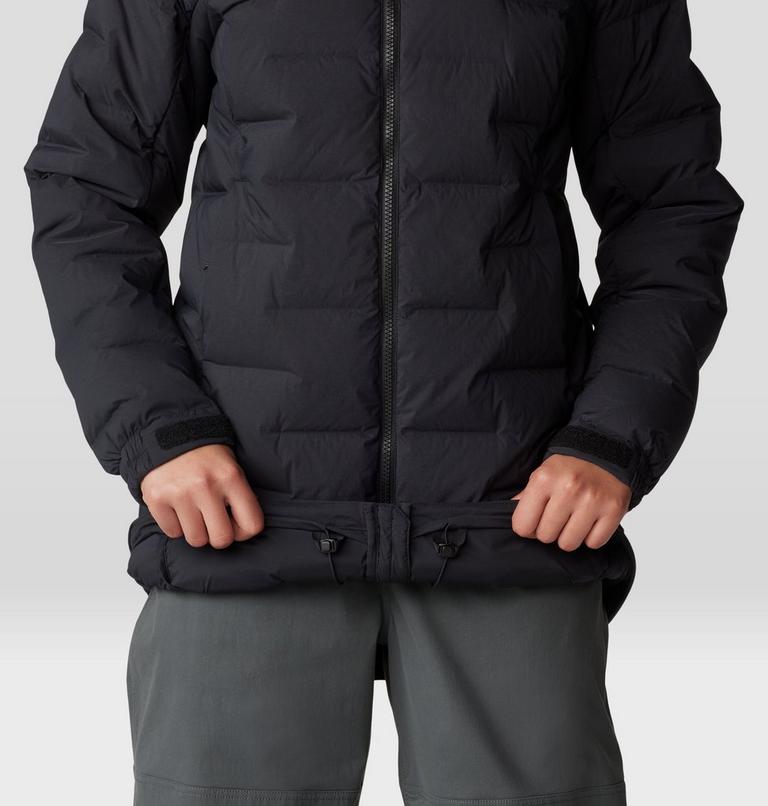 Women's Stretchdown Parka, Color: Black, image 8