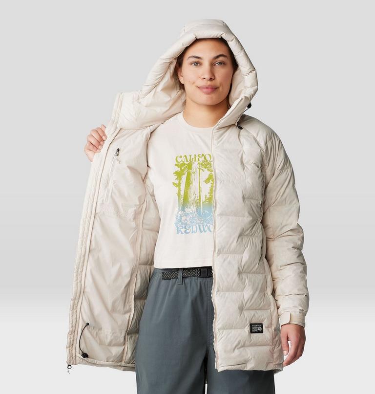 Women's Stretchdown Parka, Color: Talc, image 7