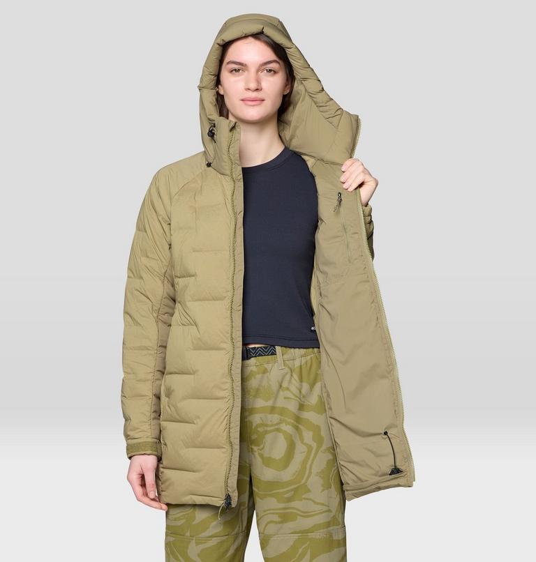 Women's Stretchdown Parka, Color: Landslide, image 6