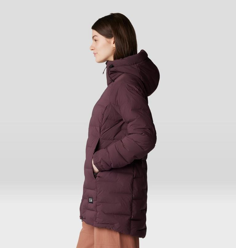 Women's Stretchdown Parka, Color: Blackberry, image 3