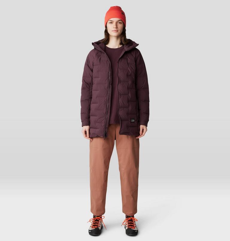 Women's Stretchdown Parka, Color: Blackberry, image 11