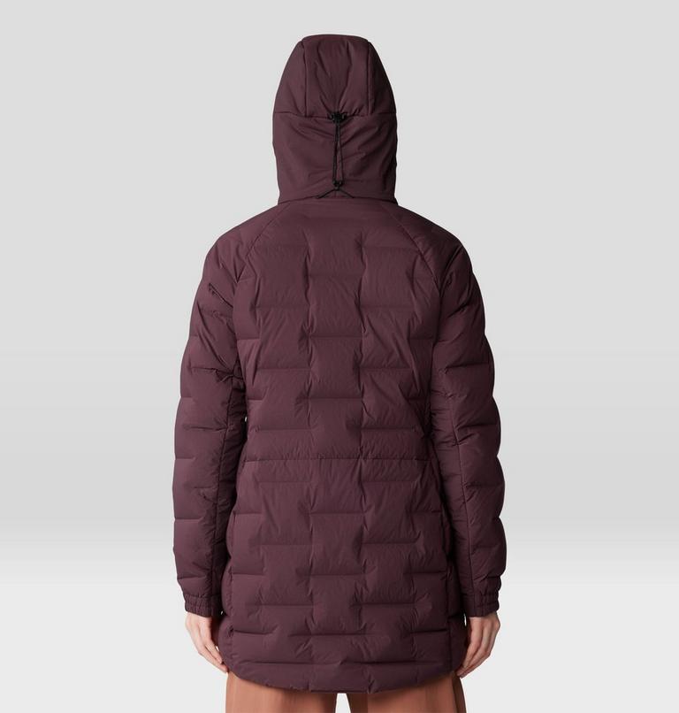 Women's Stretchdown Parka, Color: Blackberry, image 2