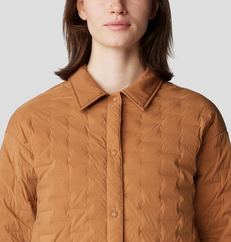Women's Stretchdown Light Snap Jacket, Color: Copper Clay, image 4