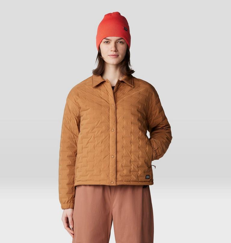 Women's Stretchdown Light Snap Jacket, Color: Copper Clay, image 5