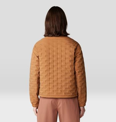 Women's Stretchdown Light Snap Jacket, Color: Copper Clay, image 6