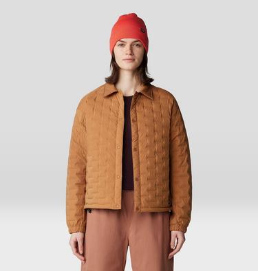 Women's Stretchdown Light Snap Jacket, Color: Copper Clay, image 5