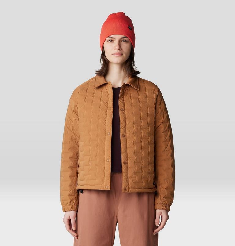 Women's Stretchdown Light Snap Jacket, Color: Copper Clay, image 1