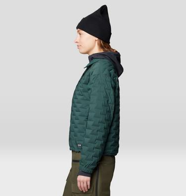 Women's Stretchdown Light Snap Jacket, Color: Verve, image 11