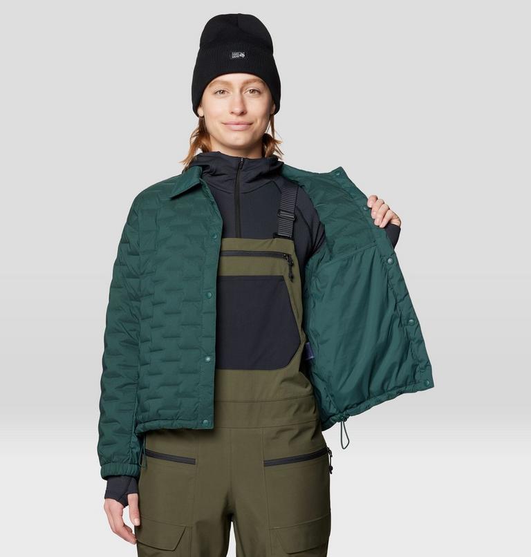 Women's Stretchdown Light Snap Jacket, Color: Verve, image 4