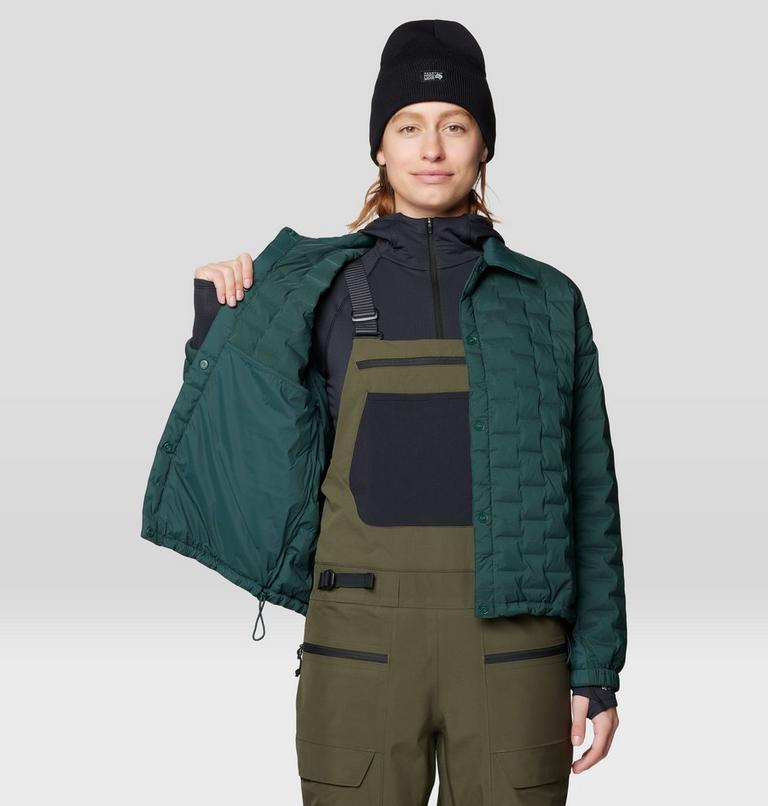 Women's Stretchdown Light Snap Jacket, Color: Verve, image 5