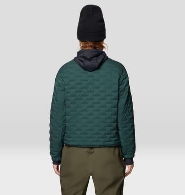 Women's Stretchdown Light Snap Jacket, Color: Verve, image 6