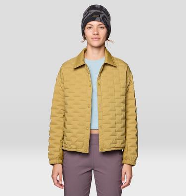 Women's Stretchdown Light Snap Jacket, Color: Grassland, image 4