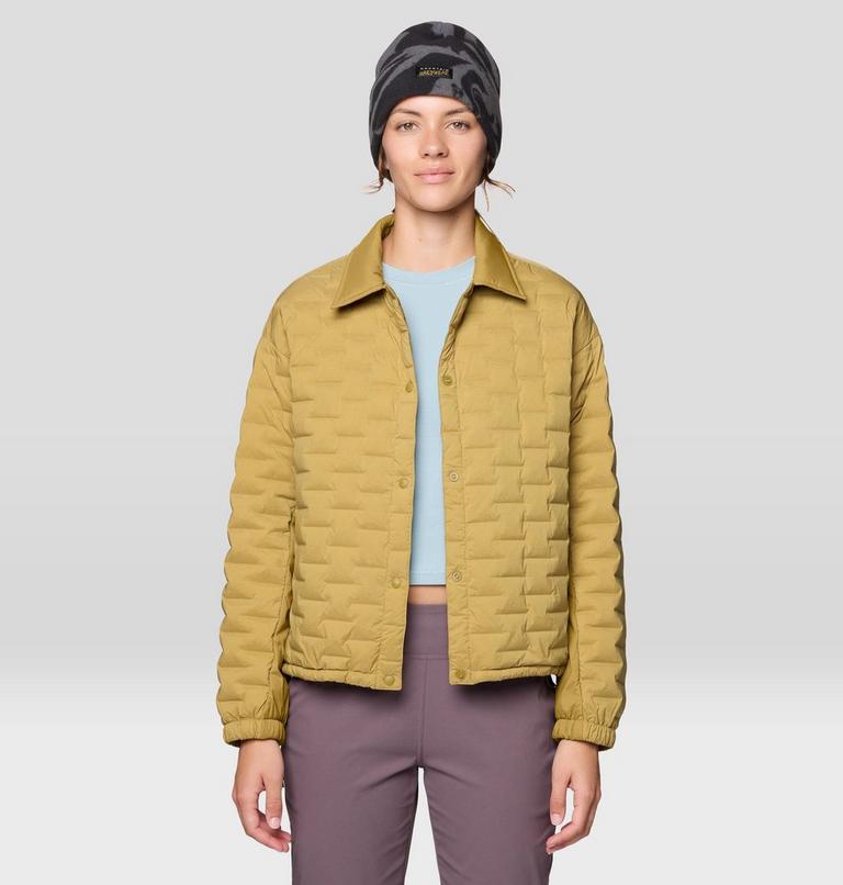 Women's Stretchdown Light Snap Jacket, Color: Grassland, image 4