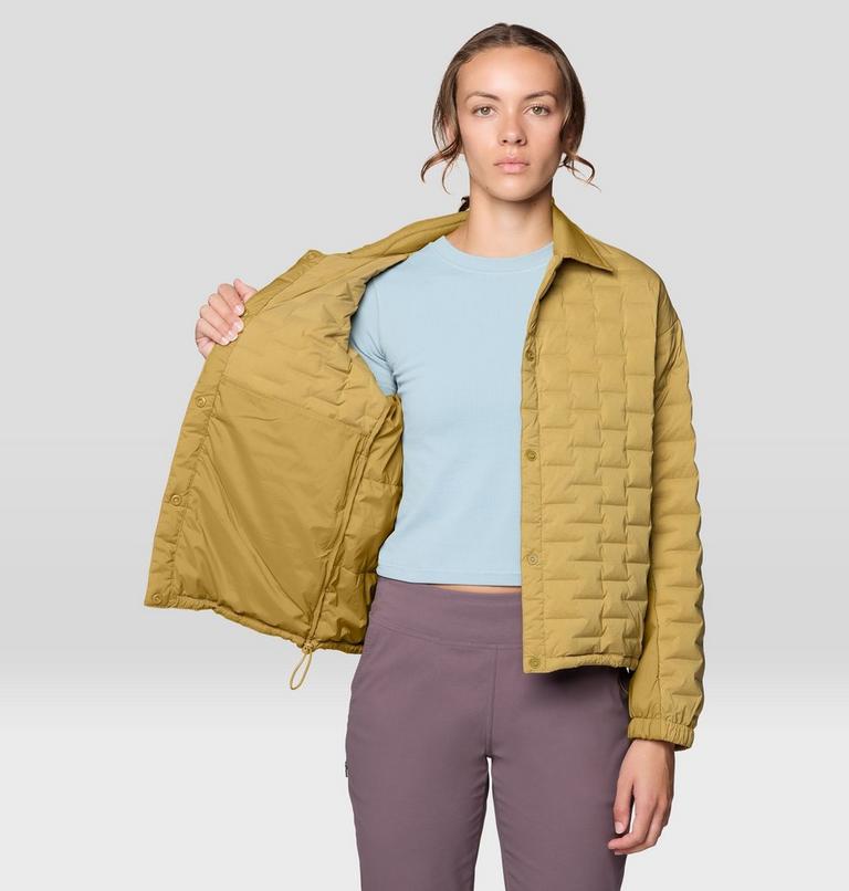 Women's Stretchdown Light Snap Jacket, Color: Grassland, image 5