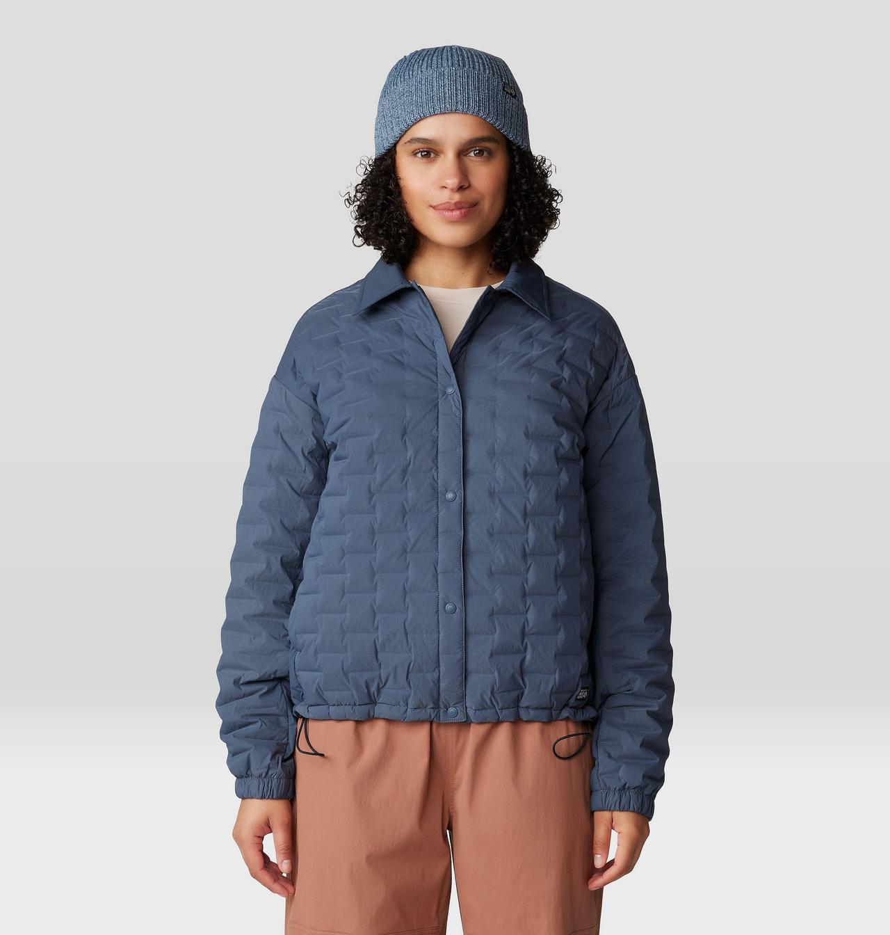 Women's Stretchdown™ Light Snap Jacket | Mountain Hardwear