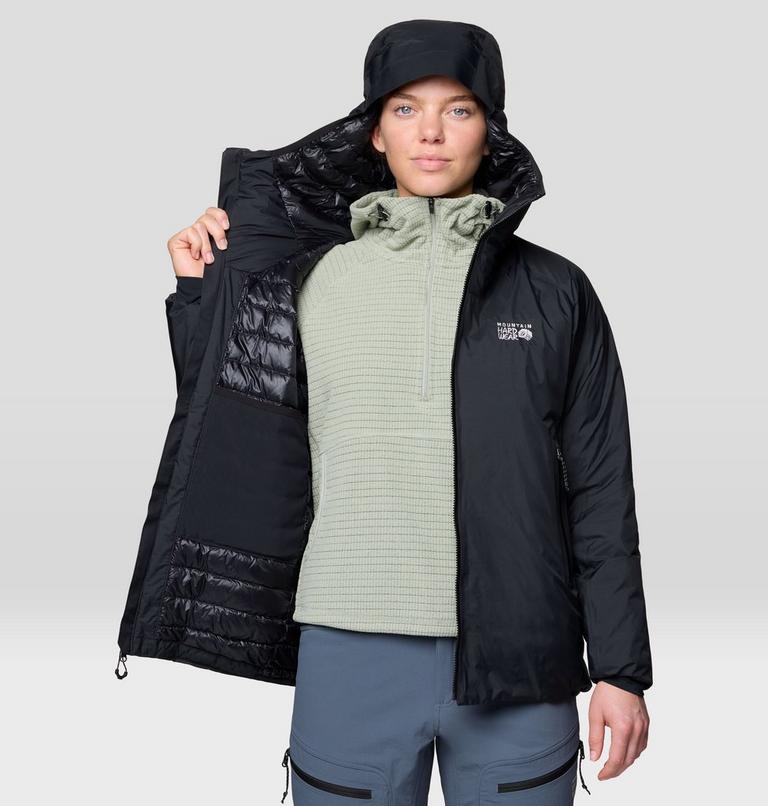 Women's Storm Whisperer Insulated Jacket, Color: Black, image 6