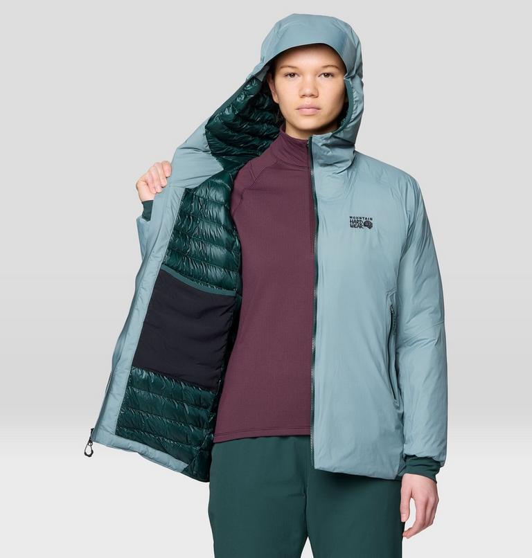 Women's Storm Whisperer Insulated Jacket, Color: Blue Sage, image 6
