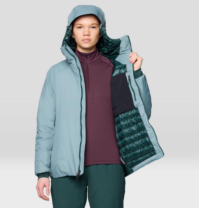 Women's Storm Whisperer Insulated Jacket, Color: Blue Sage, image 7