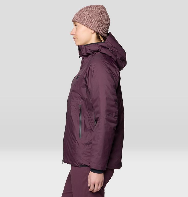 Women's Storm Whisperer Insulated Jacket, Color: Blackberry, image 4