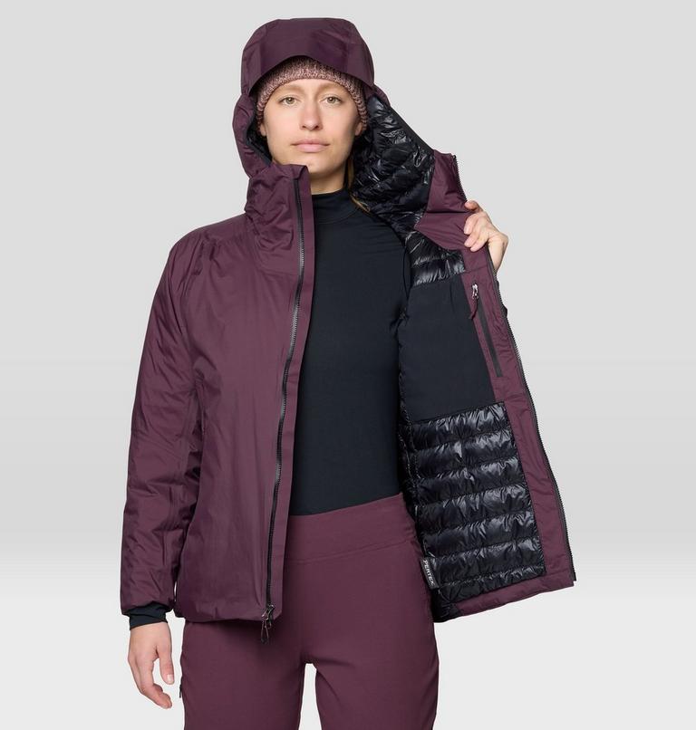 Women's Storm Whisperer Insulated Jacket, Color: Blackberry, image 7