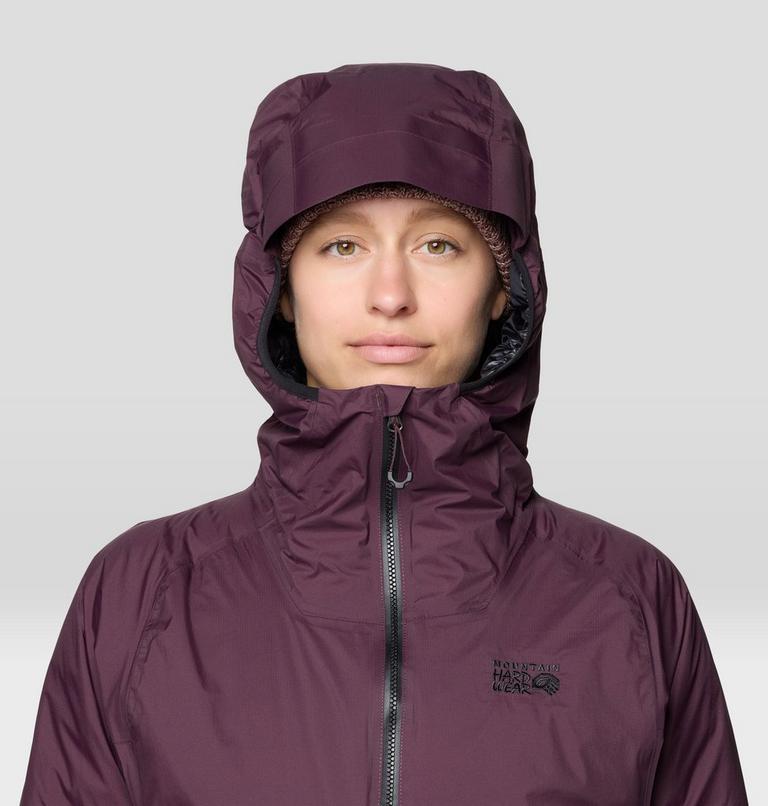 Women's Storm Whisperer Insulated Jacket, Color: Blackberry, image 9