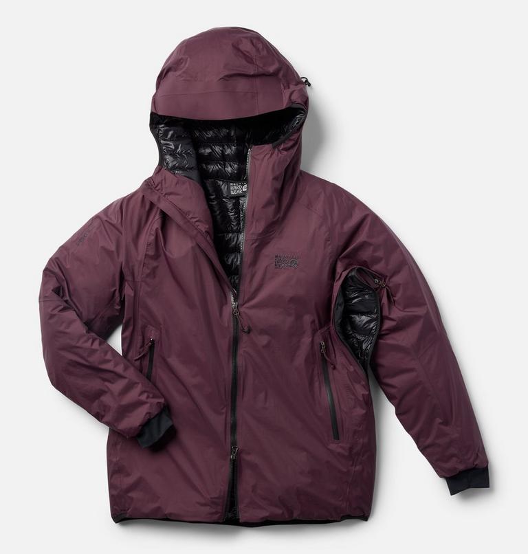 Women's Storm Whisperer Insulated Jacket, Color: Blackberry, image 2