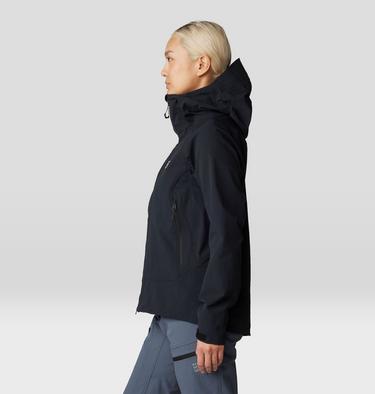 Women's Chockstone Alpine Hooded Jacket, Color: Black, image 3