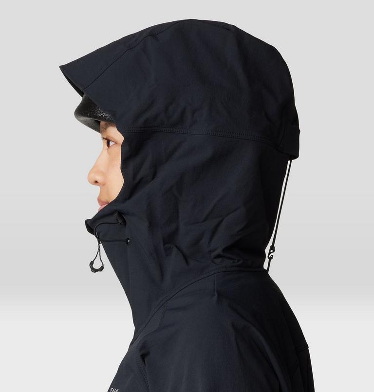 Women's Chockstone Alpine Hooded Jacket, Color: Black, image 7