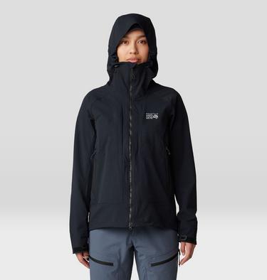 Women's Chockstone Alpine Hooded Jacket, Color: Black, image 1