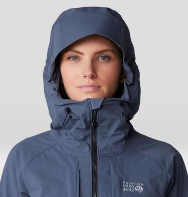Women's Chockstone Alpine Hooded Jacket, Color: Blue Slate, image 4