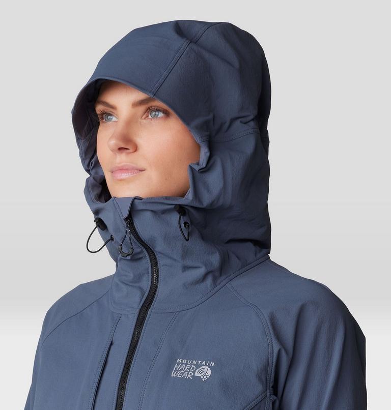 Women's Chockstone Alpine Hooded Jacket, Color: Blue Slate, image 6