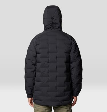 Men's Stretchdown Parka, Color: Black, image 2