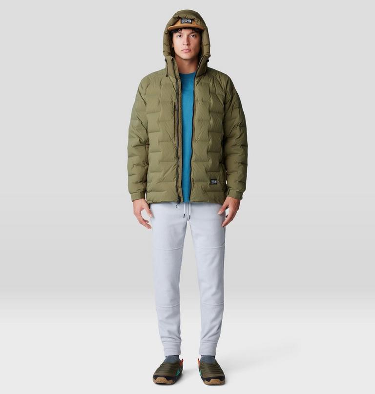 Men's Stretchdown Parka, Color: Combat Green, image 12