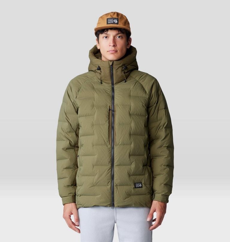 Men's Stretchdown Parka, Color: Combat Green, image 10