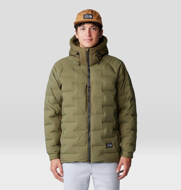 Men's Stretchdown Parka, Color: Combat Green, image 11