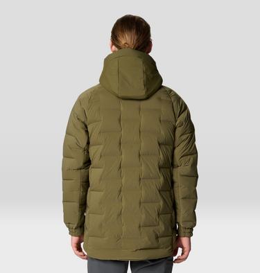 Men's Stretchdown Parka, Color: Combat Green, image 10