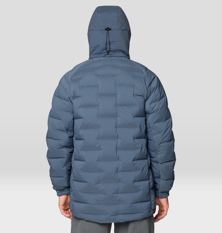 Men's Stretchdown Parka, Color: Moon Blue, image 2