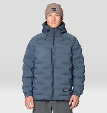 Men's Stretchdown Parka, Color: Moon Blue, image 5