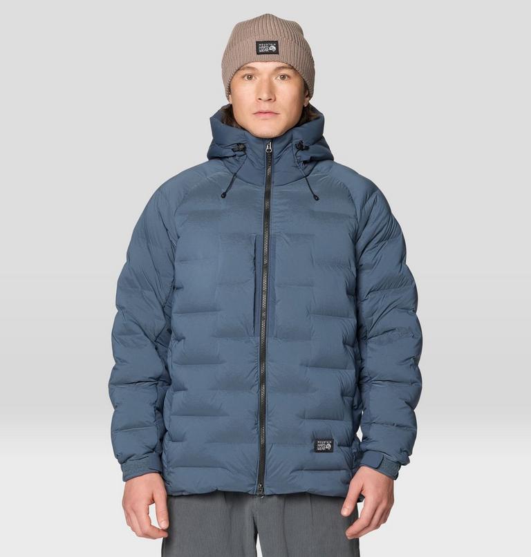 Men's Stretchdown Parka, Color: Moon Blue, image 1