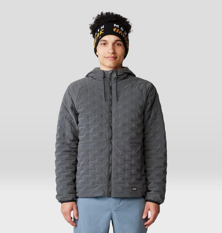 Men's Stretchdown Light Full Zip Hoody, Color: Volcanic Heather, image 1
