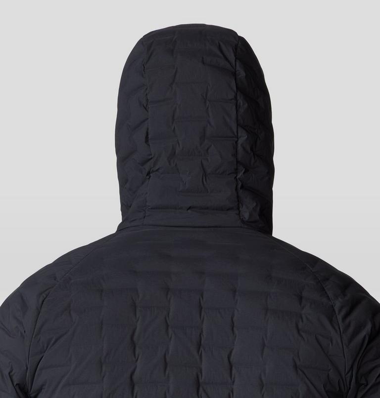 Men's Stretchdown Light Full Zip Hoody, Color: Black, image 6