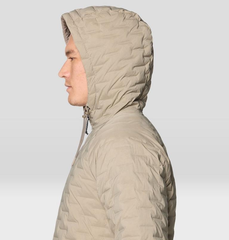 Men's Stretchdown Light Full Zip Hoody, Color: Dunes, Badlands, image 5