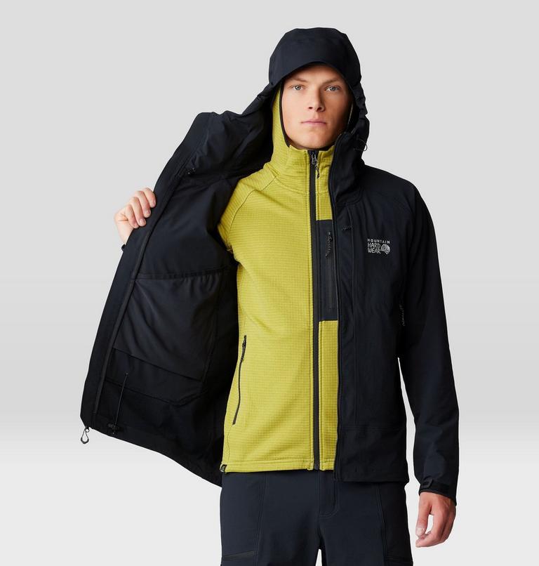 Men's Chockstone Alpine Hooded Jacket, Color: Black, image 7