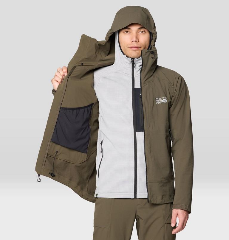 Men's Chockstone Alpine Hooded Jacket, Color: Ridgeline, image 6